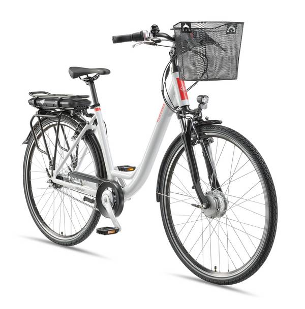 Telefunken City E-Bike | Elektrofahrrad 28 Zoll | 7-Gang Nabenschaltung | Frontmotor | 536,5Wh Akku | EBike Pedelec