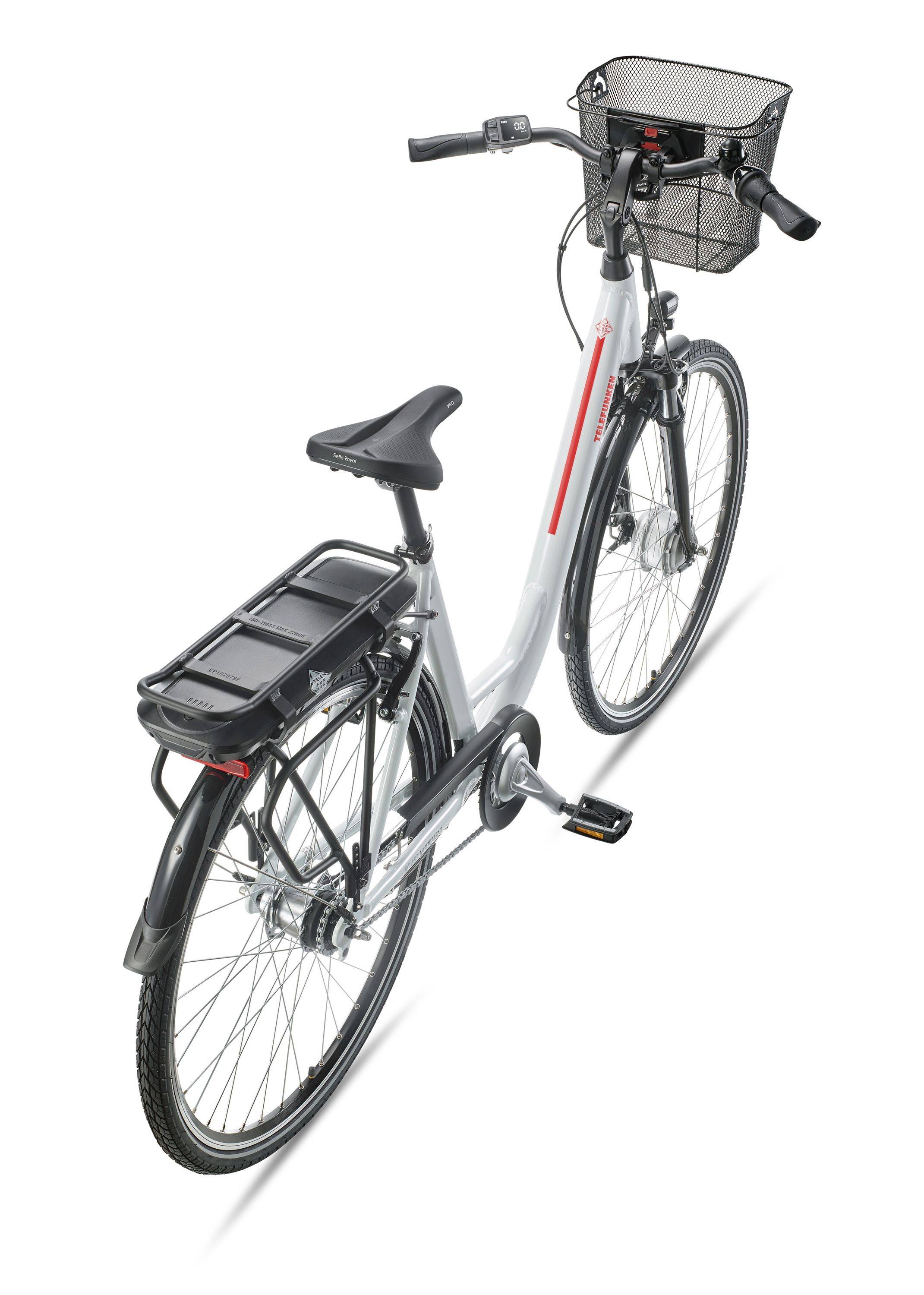 Telefunken City E-Bike | Elektrofahrrad 28 Zoll | 7-Gang Nabenschaltung | Frontmotor | 536,5Wh Akku | EBike Pedelec-2