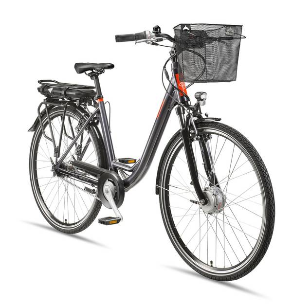 Telefunken City E-Bike | Elektrofahrrad 28 Zoll | 7-Gang Nabenschaltung | Frontmotor | 536,5Wh Akku | EBike Pedelec