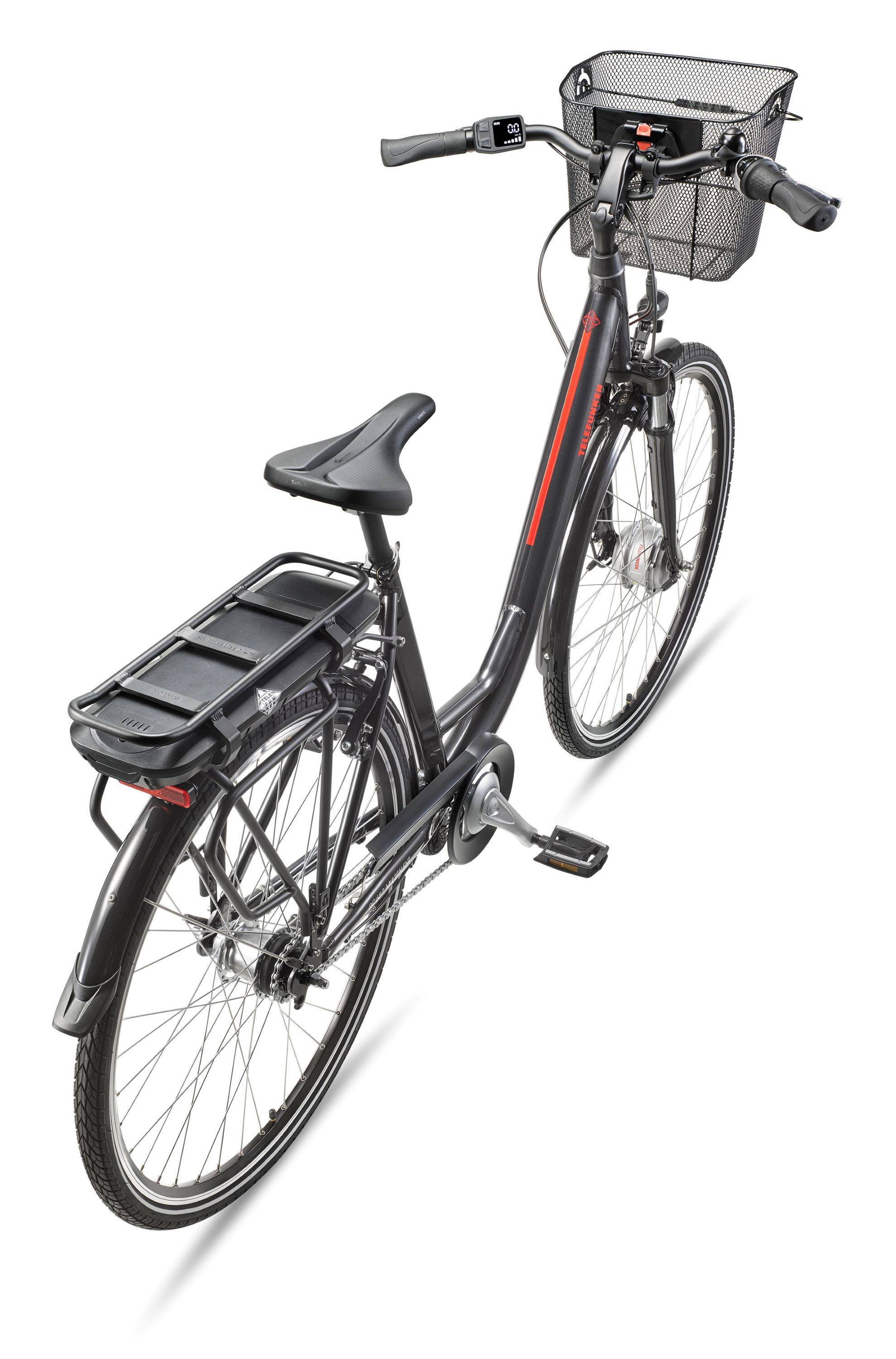 Telefunken City E-Bike | Elektrofahrrad 28 Zoll | 7-Gang Nabenschaltung | Frontmotor | 536,5Wh Akku | EBike Pedelec-2