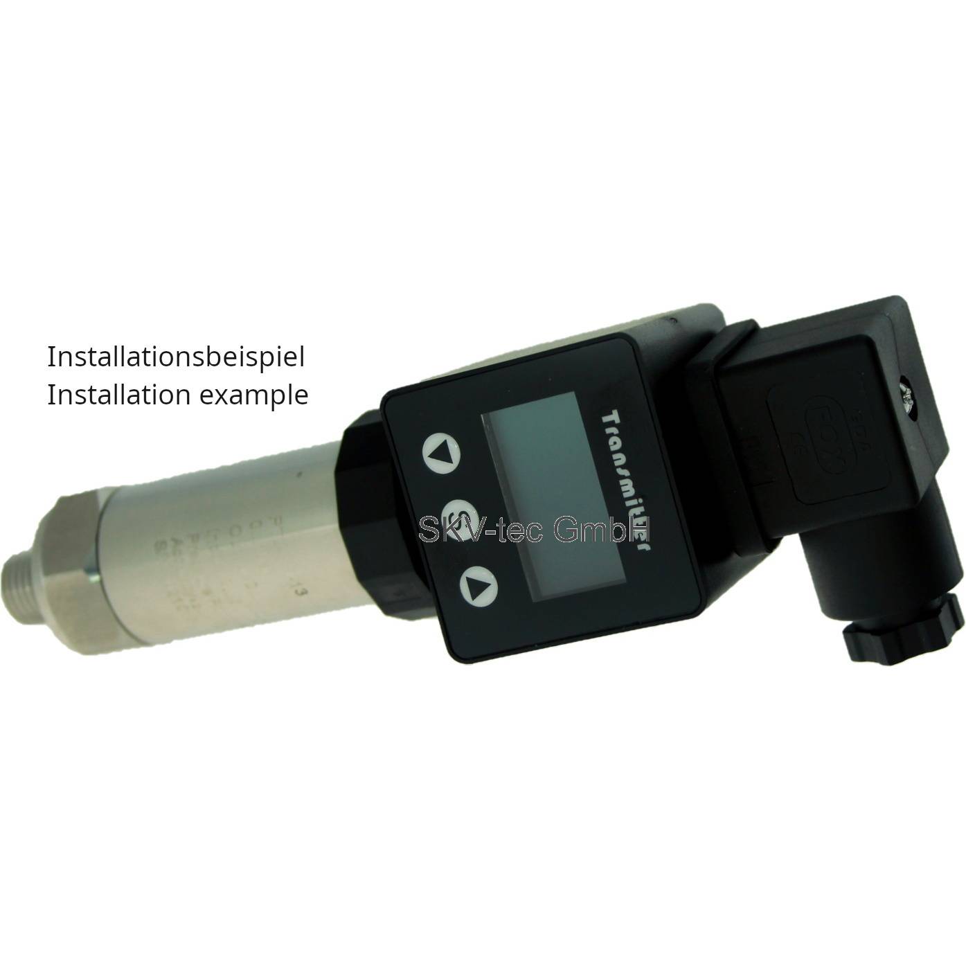Drucksensor PT2 0 bis 16 bar DIN43650A-Anschluss 4-20mA mit Display NOM11-1