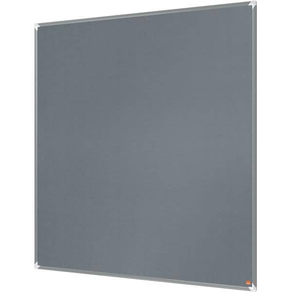 Notiztafel Premium Plus 120x120cm Filz grau-1