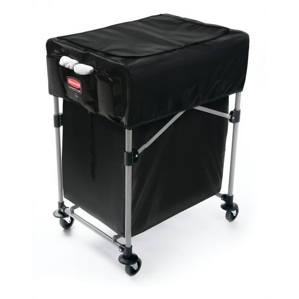 Abdeckung,f. Wäschewagen,HxBxT 228x504x644mm,150l,Vinyl,schwarz