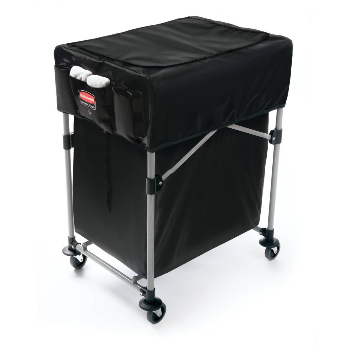 Abdeckung,f. Wäschewagen,HxBxT 228x504x644mm,150l,Vinyl,schwarz-0