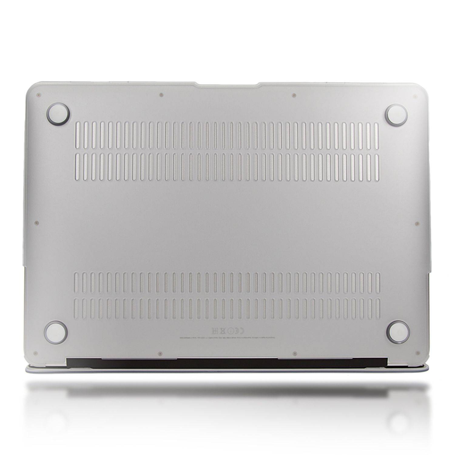 NALIA Schutz Hülle für MacBook Air 13 Zoll (2015), Slim Cover Etui Case Tasche Transparent-6