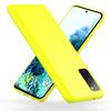 NALIA Neon Hülle für Samsung Galaxy S20 FE, Slim Handy Case Schutz Tasche Cover Gelb
