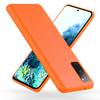 NALIA Neon Hülle für Samsung Galaxy S20 FE, Slim Handy Case Schutz Tasche Cover Orange