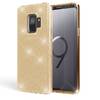 Samsung Galaxy S9 Hülle Handyhülle von NALIA, Glitzer Slim Case Cover Schutzhülle Gold