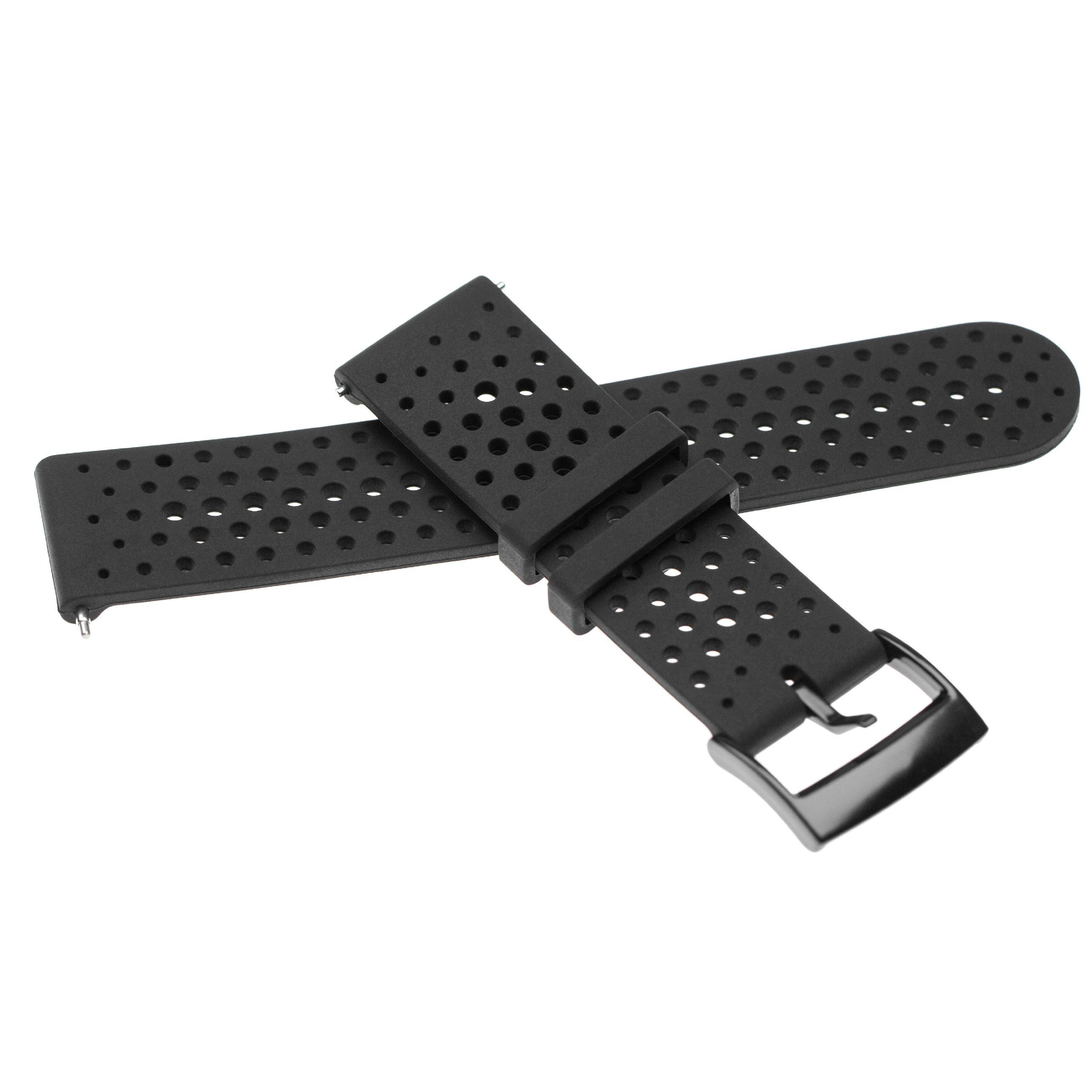 vhbw Ersatz Armband kompatibel mit Suunto 9 Baro | Spartan Sport, Spartan Sport Wrist HR Fitnessuhr, Smartwatch - 13,4 +-0