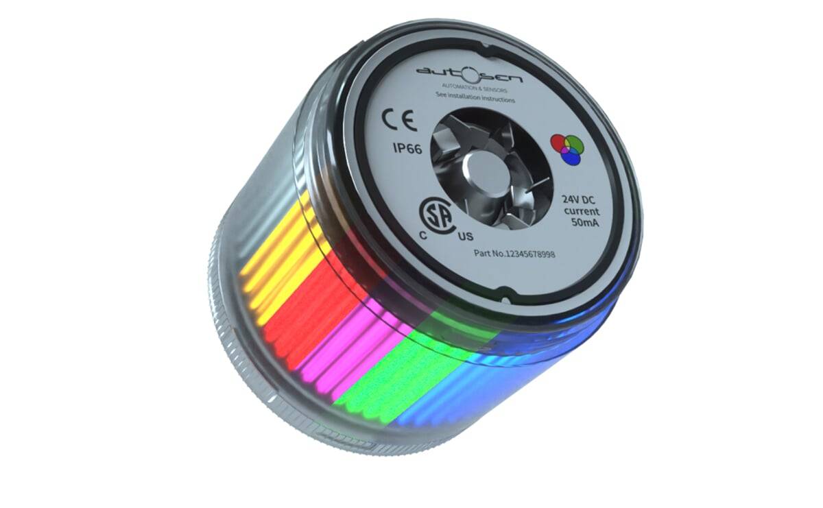 LED Signalsäule 24VDC RGB - AB908 - autosen-0