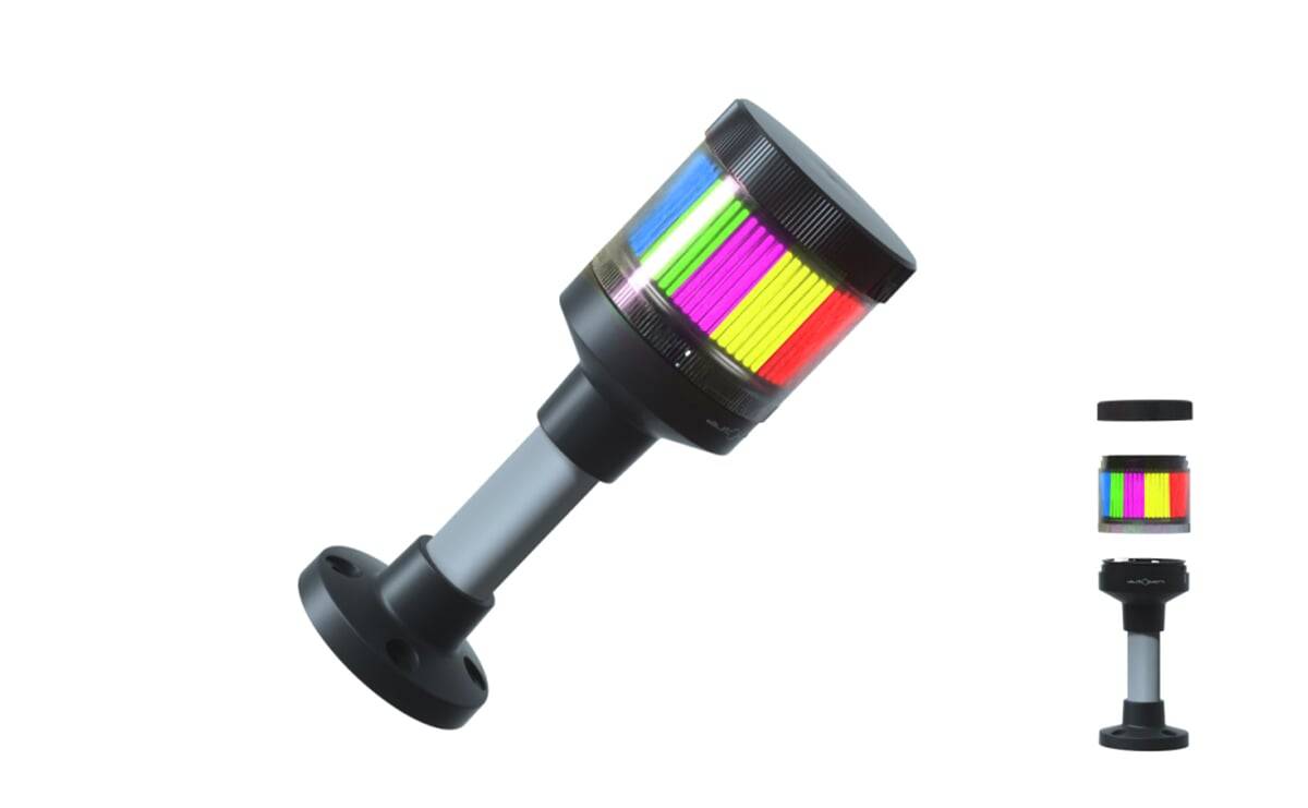 LED Signalsäule 24VDC RGB Komplettgerät - AB907 - autosen-0