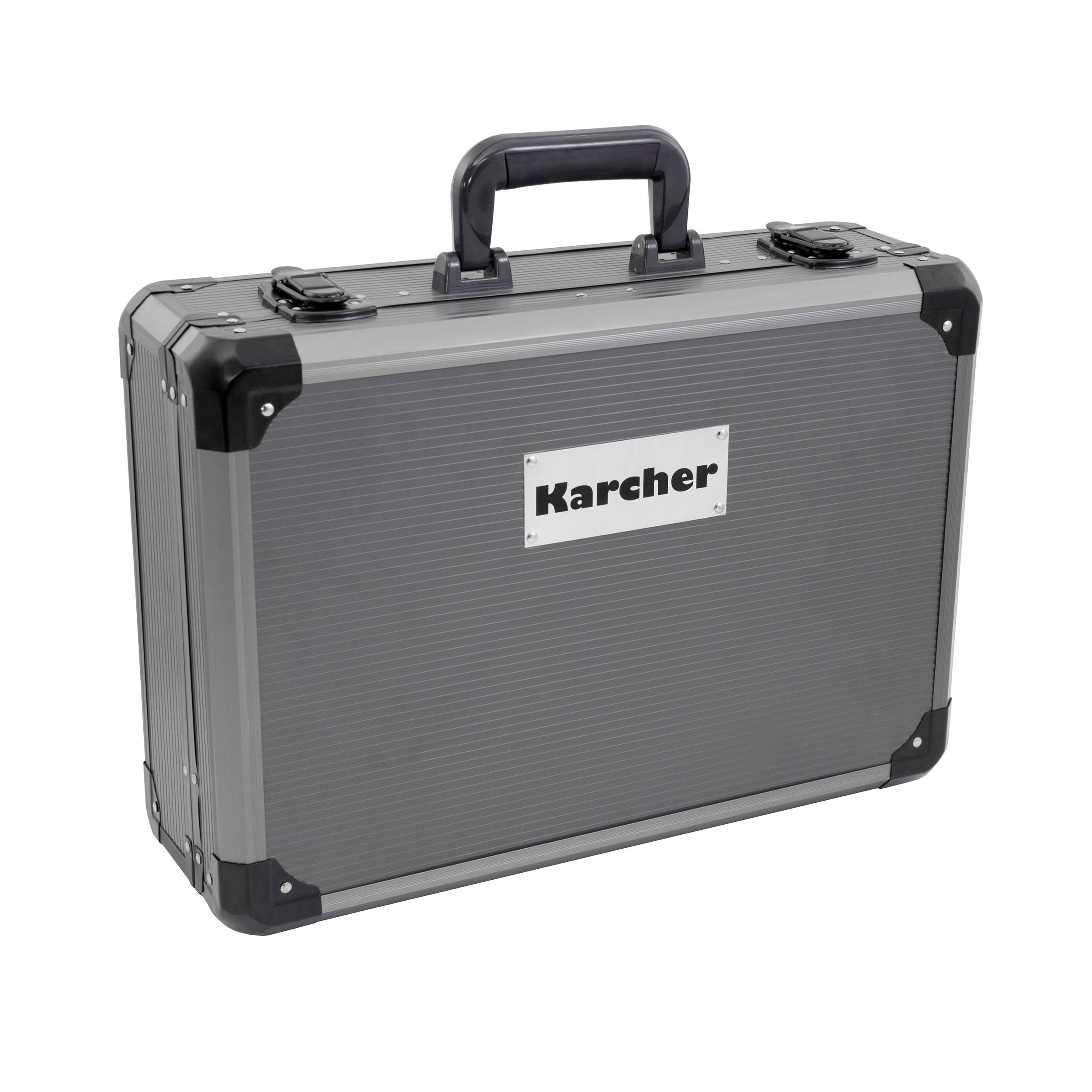 Karcher Werkzeugkoffer 101-teilig mit Hammer, Schraubendreher, Nagelset (200 Teile) uvm.-2