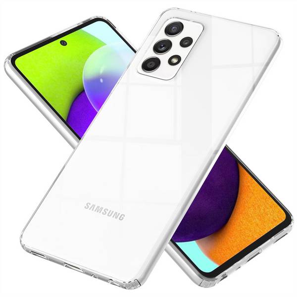 NALIA Handy Hülle für Samsung Galaxy A52 5G / A52 / A52s 5G, Transparent Case