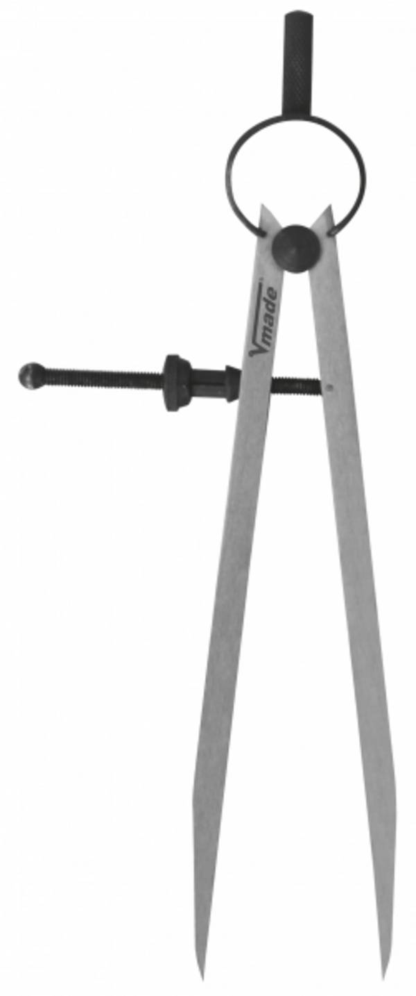 Federzirkel DIN 6486, 175 mm