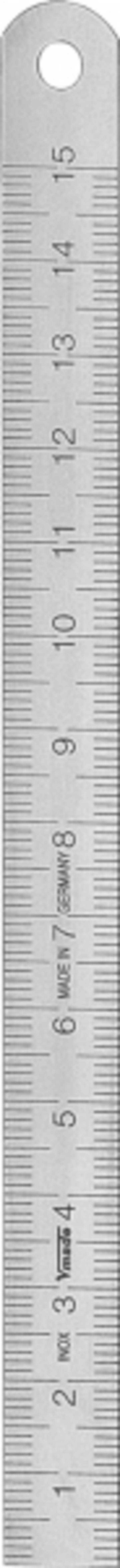 Stahlmaßstab 300 mm x 13 mm x 0,5 mm