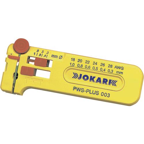 Jokari 40026 PWS-PLUS 003 Drahtabisolierer Geeignet für PVC-Drähte, PTFE-Drähte 0.1 mm (max)