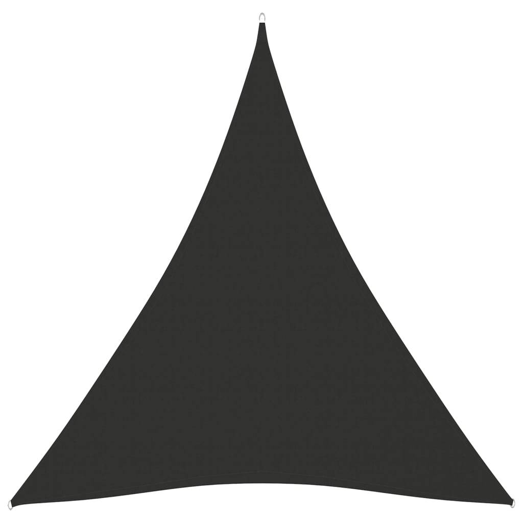 vidaXL Sonnensegel Oxford-Gewebe Dreieckig 5x6x6 m Anthrazit-0