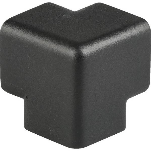 Knuffi Schutzecke Typ H, dreidimensional, selbstklebend, schwarz, PU-Schaum