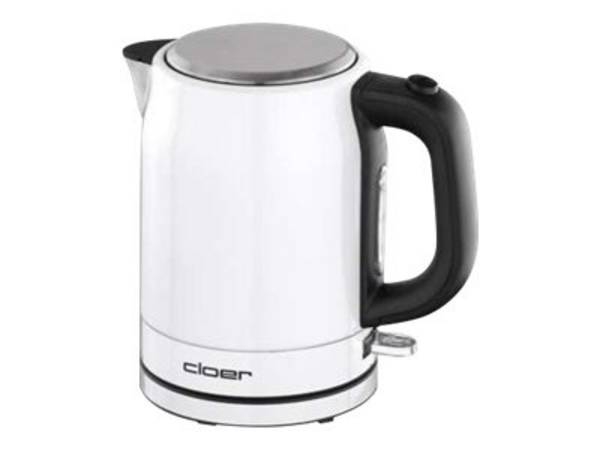 Cloer 4511 - Wasserkocher - 1 Liter - 2.2 kW - weiß