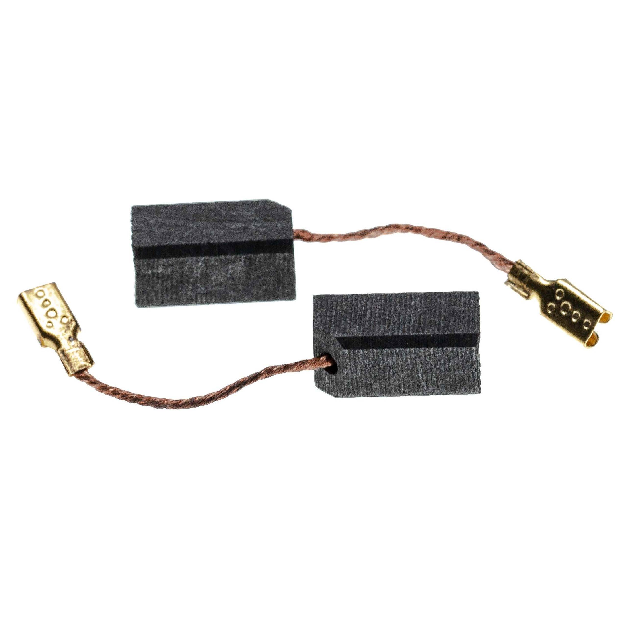 vhbw 2x Kohlebürste 15 x 8 x 6,3mm kompatibel mit Black & Decker KR1000C | KR 1000 RE, KR 850 CRE Elektrowerkzeug-1