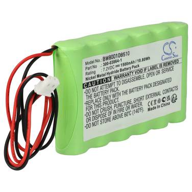 vhbw Akku kompatibel mit ADT QuickConnect Security System | Safewatch QuickConnect Plus Mobilcomputer PDA Scanner (1500
