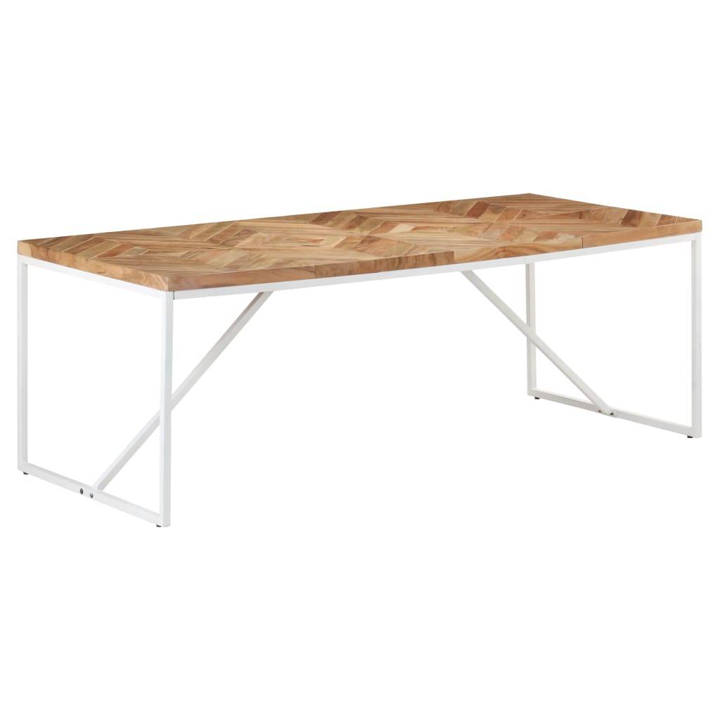 vidaXL Esstisch 200x90x76 cm Massivholz Akazie und Mango
