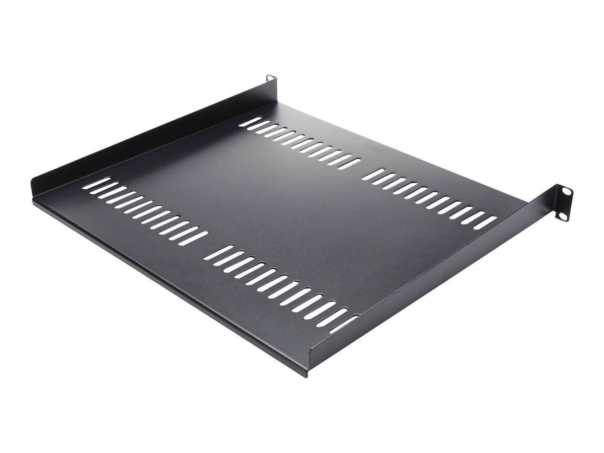 StarTech.com Startech Belüfteter Server Rack Fachboden 1 HE - 40,6 cm Tief - Stahl - Rack - Regal --0