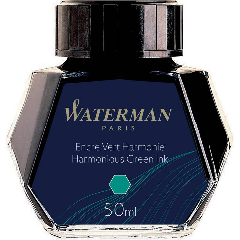 WATERMAN Tinte, harmoniegrün, Inhalt: 50 ml im Glas-0