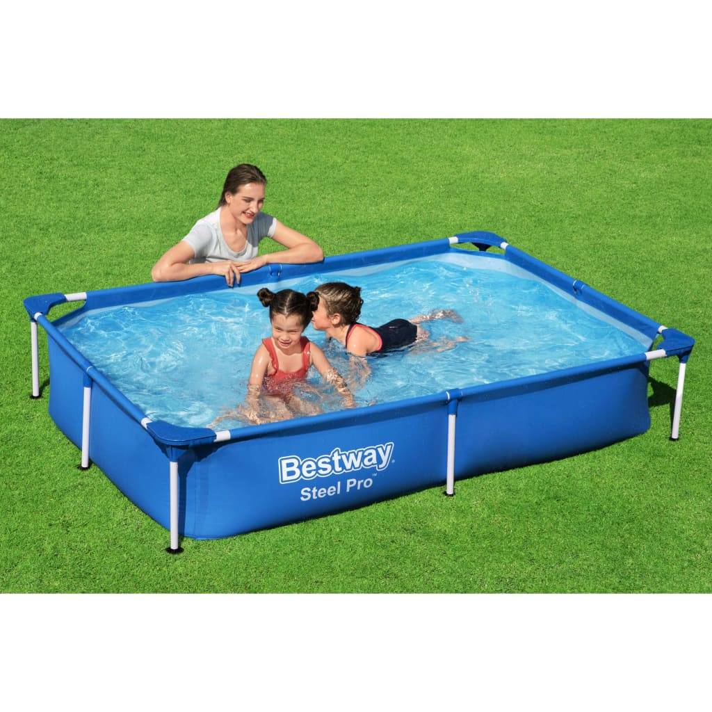 Bestway Pool Steel Pro 221x150x43 cm-1