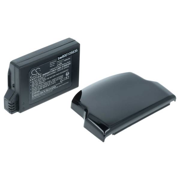 vhbw Akku kompatibel mit Sony Playstation Portable Slim & Lite PSP-2000 | PSP-2001, 2. Gener Spielekonsole (1800 mAh, 3