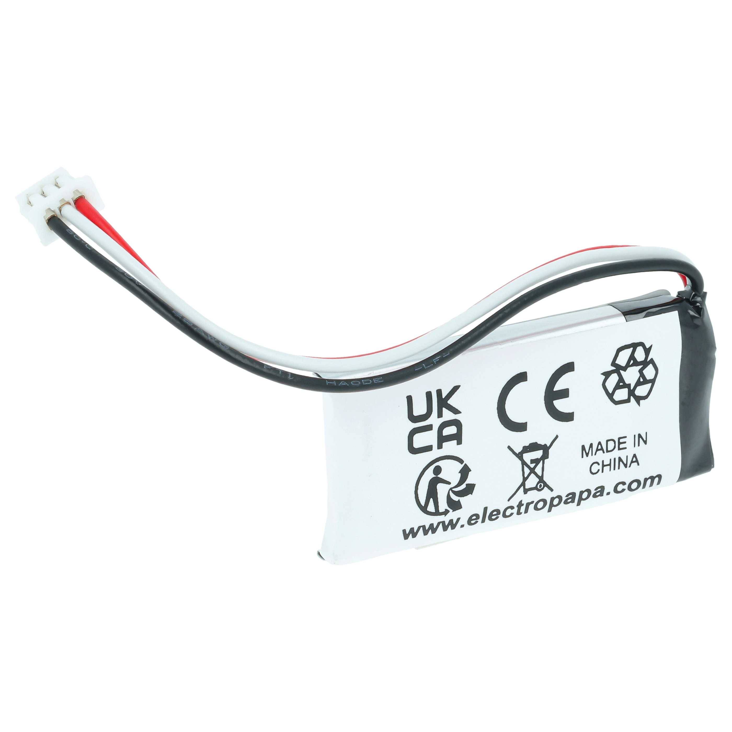 vhbw Akku Ersatz für Logitech AHB521630PJT-04 | für kabellose Maus (180 mAh, 3,7 V, Li-Polymer)-1