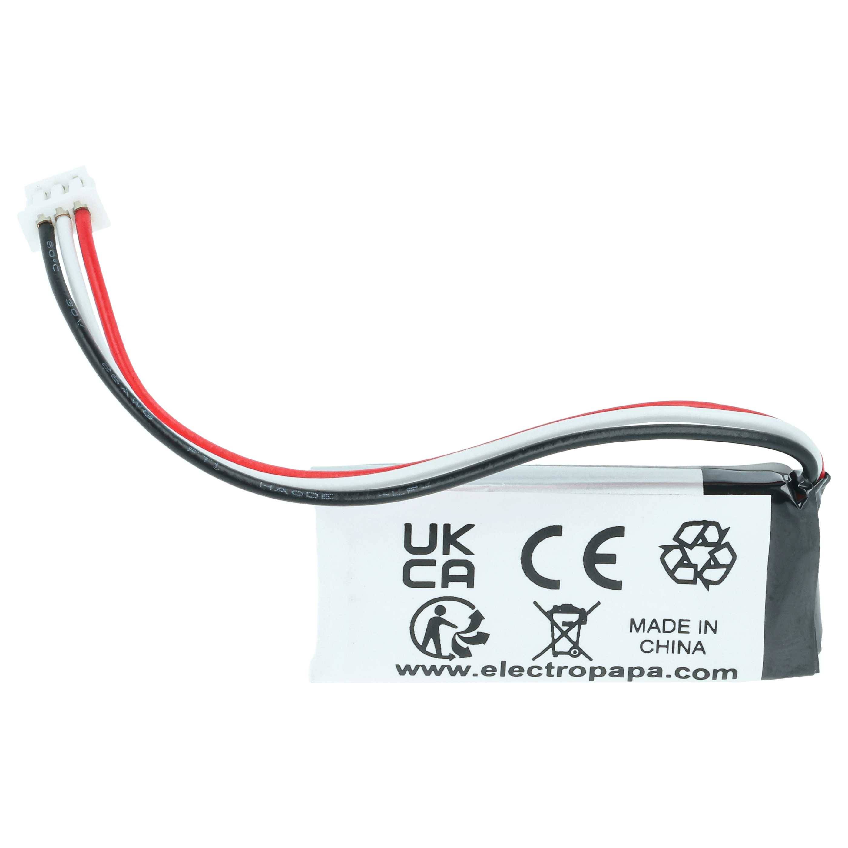 vhbw Akku Ersatz für Logitech AHB521630PJT-04 | für kabellose Maus (180 mAh, 3,7 V, Li-Polymer)-2