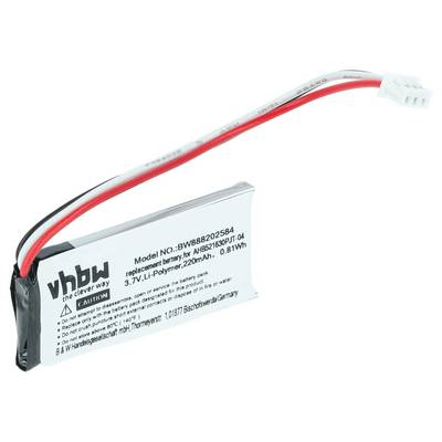 vhbw Akku kompatibel mit Logitech MX Vertical kabellose Maus (180 mAh, 3,7 V, Li-Polymer)-0