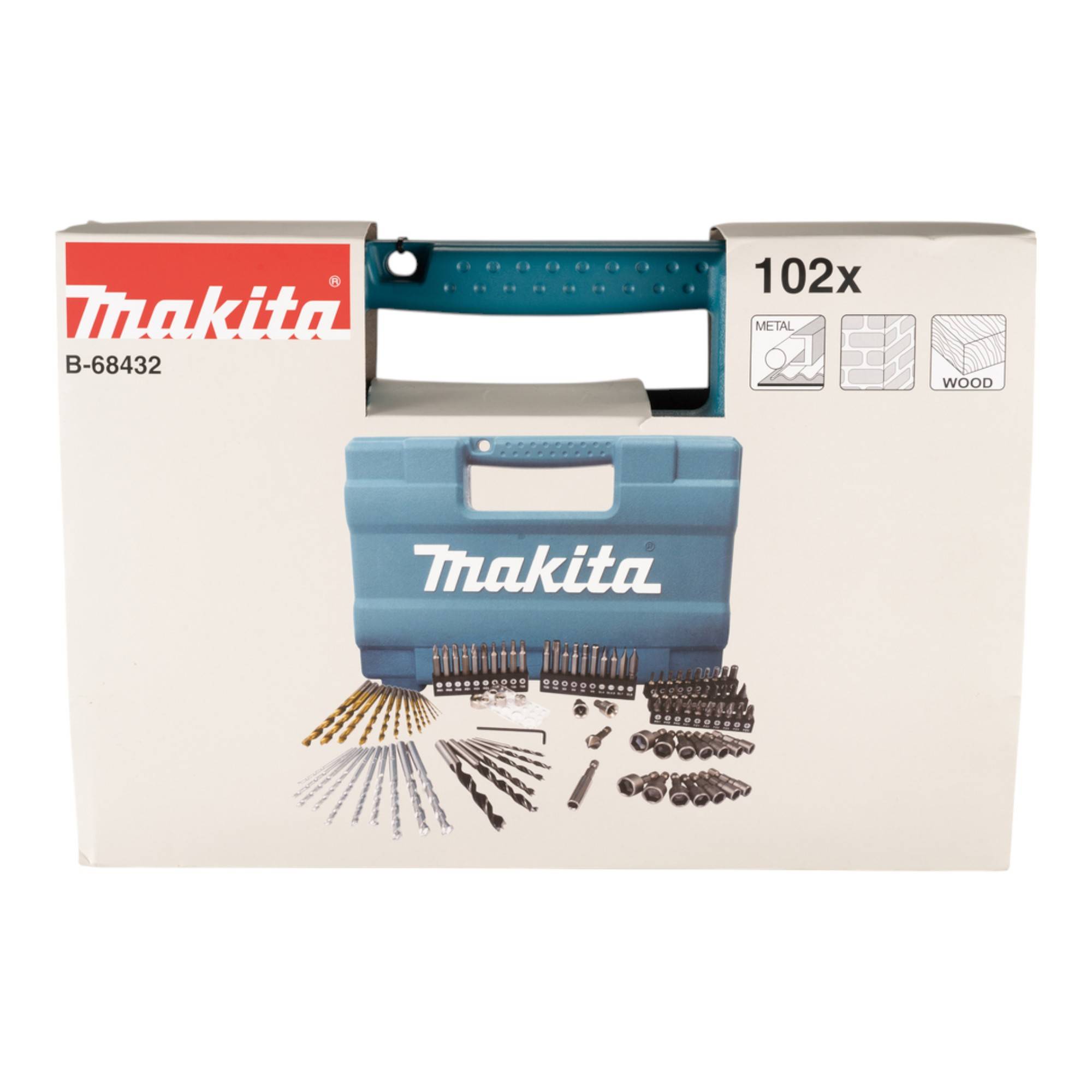 Makita Bit Bohrer Set 102 teilig ( B-68432 ) Bits / Bohrer / Steckschlüssel-1