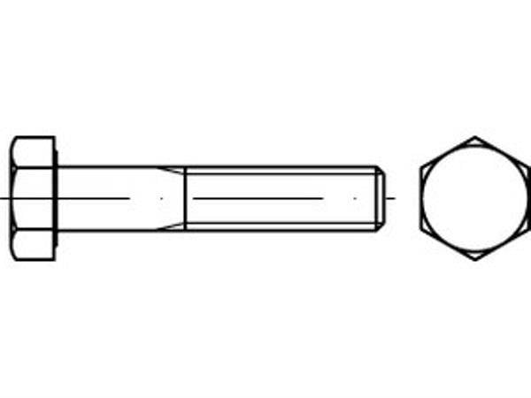 501DIN960 M16X1,5X130 10.9,Sechskantschrauben mit Schaft,10.9, M 16x1,5x130-0