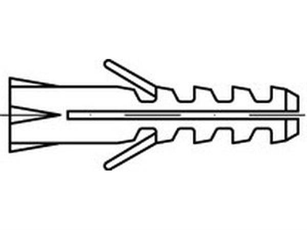50127 Dübel Doppelpack S 10 DP (100) (50127)-1