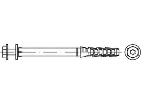 fischer SXR 10x80 FUS, Inhalt 50 Stück