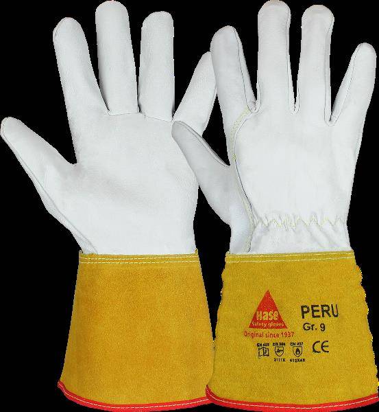 Schweißerhandschuh PERU, Nappaleder, Gr.10-0