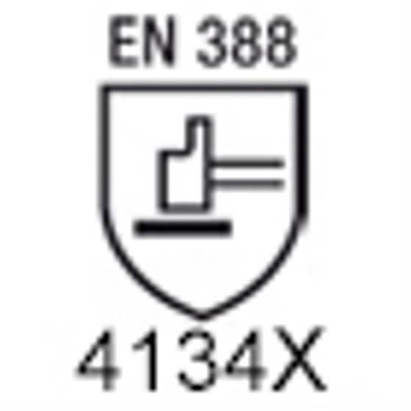 Rostock SeaCell® Gr. 11 Schutzhandschuh Rindkernspaltleder, gef. CE EN 420, EN-1