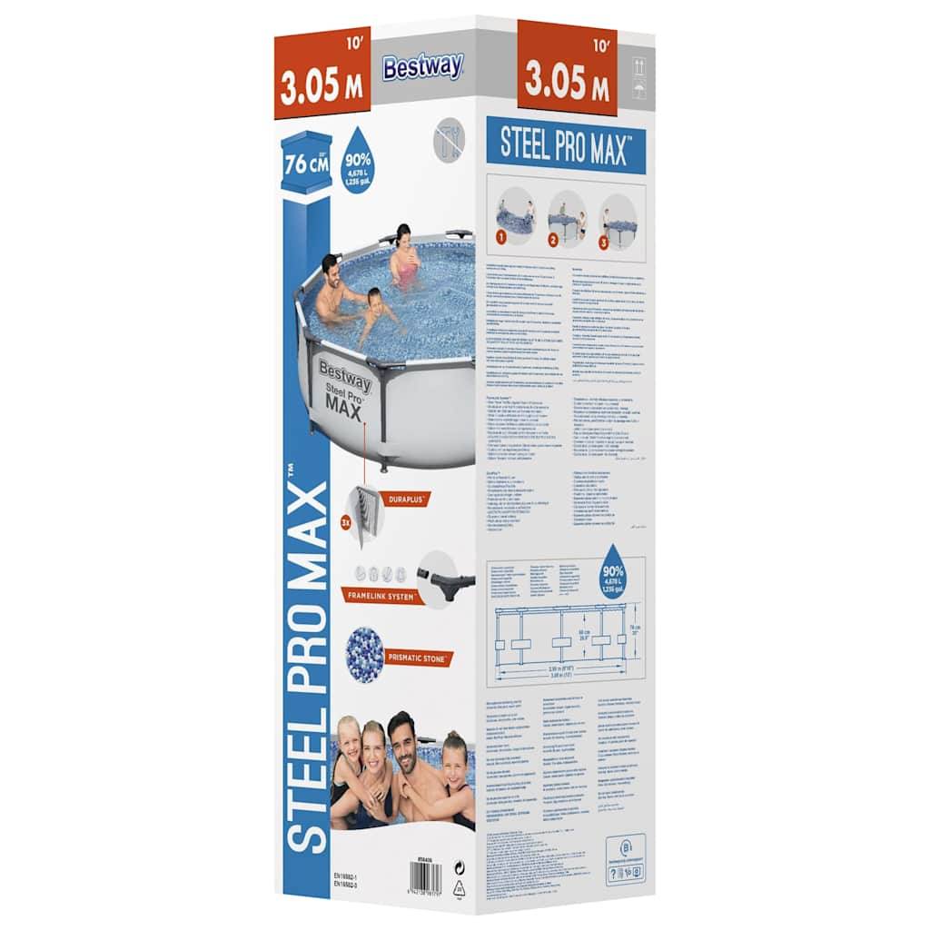 Bestway Steel Pro MAX Swimmingpool-Set 305x76 cm-2