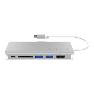 ICY BOX ICY BOX IB-DK4034-CPD - Dockingstation - USB-C - HDMI - GigE