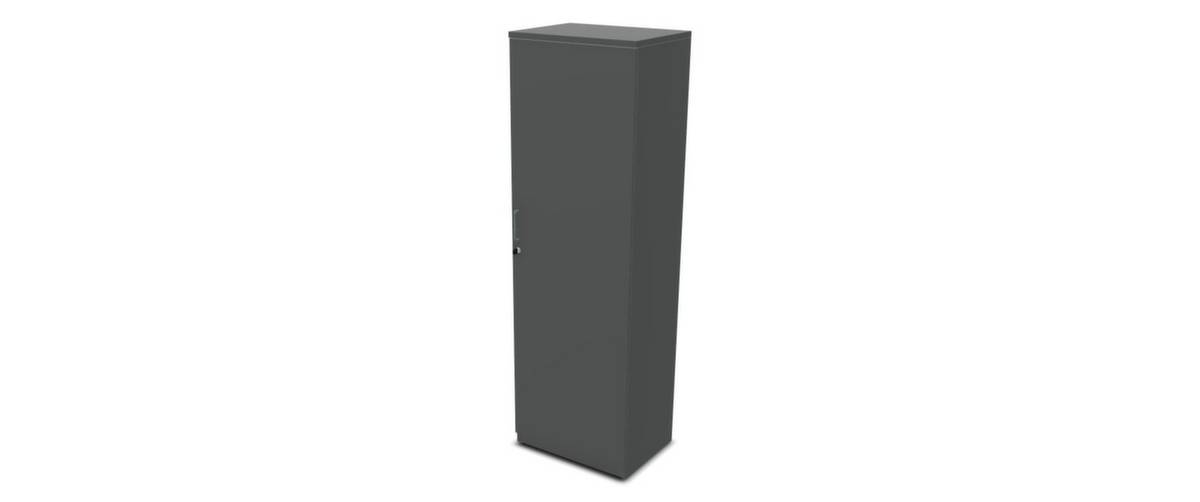 Büroschrank,HxBxT 1895x600x445mm,MS-dunkelgrau-0