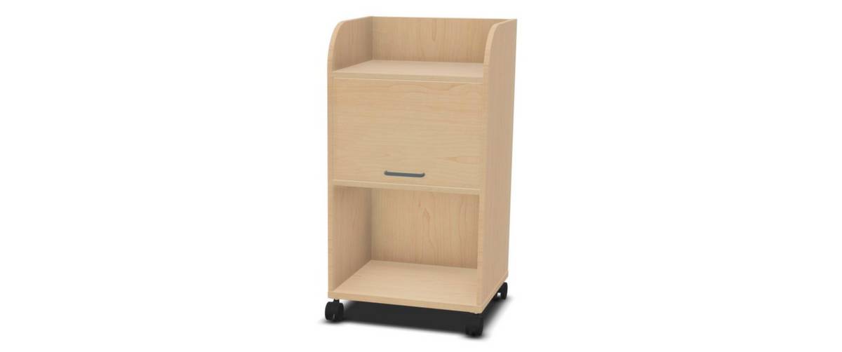Caddy,HxBxT 1030x550x470mm,2 Ebene(n),1 Schränke,NH-Ahorn