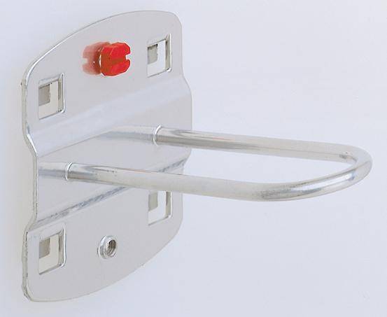 Rundhalter,f. Lochplatte,LxB 65x25mm,alufarben-0