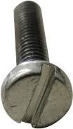 M4x80 Zylinderschrauben Zylinderkopf mit Schlitz Edelstahl A2 DIN 84 x20