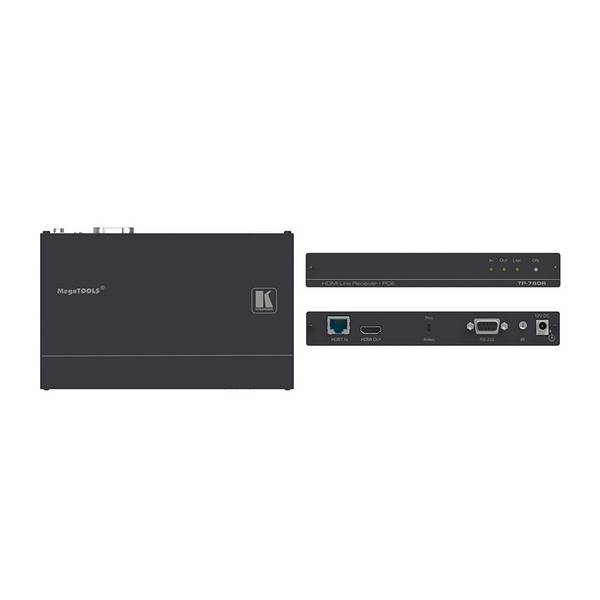 KRAMER TP-780R - 4K UHD Twisted Pair Übertrager (HDBaseT 2.0) für HDMI, bidirektional RS-232 und IR mit PoE