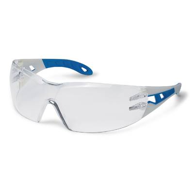 Uvex Pheos CX2 Supravision Excellence Schutzbrille - Transparent/Blau-Schwarz