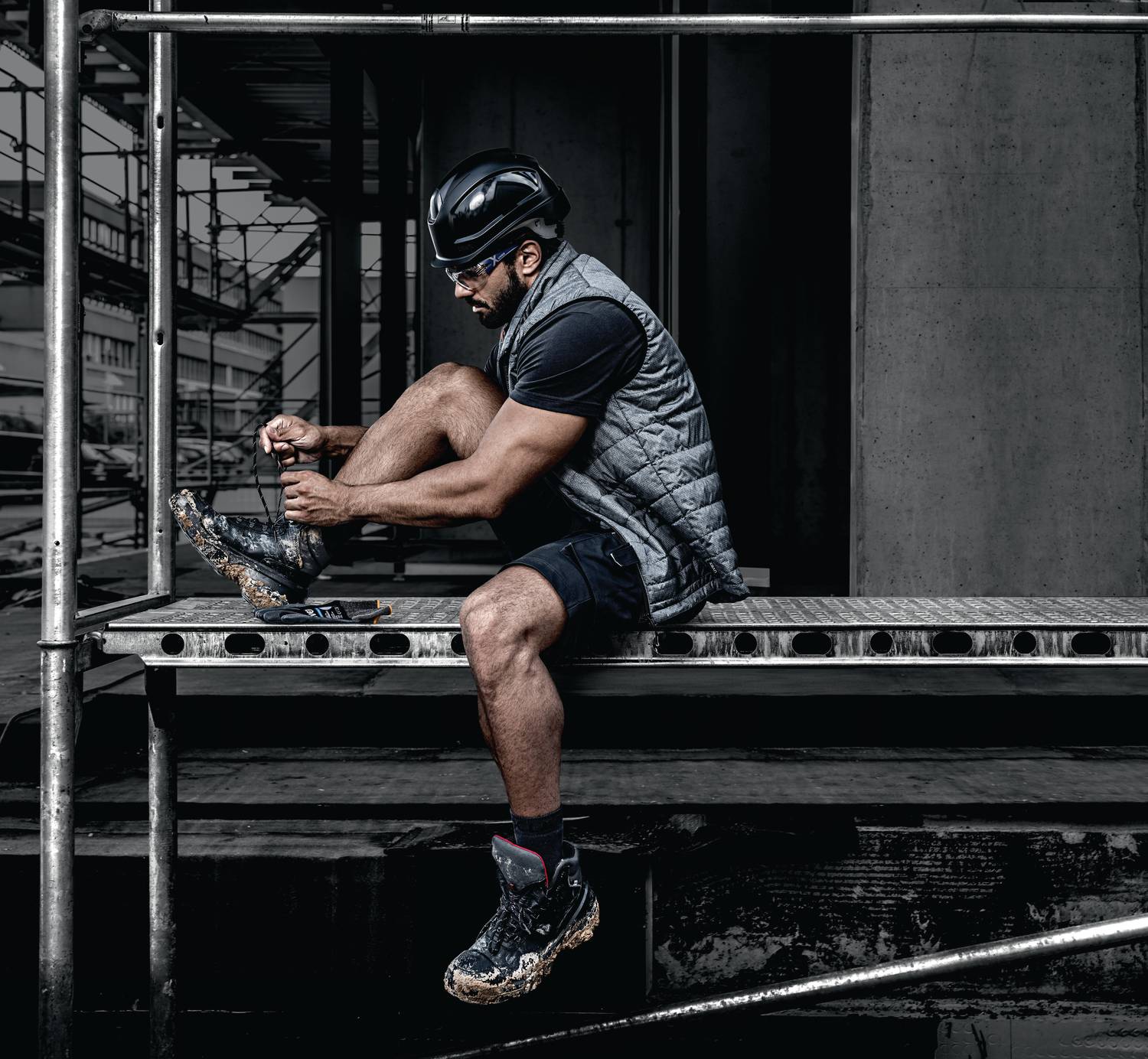 uvex astrospec 2.0 9164220 Schutzbrille inkl. UV-Schutz Schwarz, Gelb-2