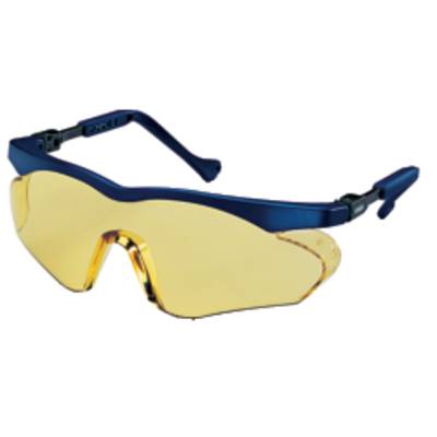 uvex I-VO 9160265 Schutzbrille inkl. UV-Schutz Blau, Orange EN 166-1, EN 170 DIN 166-1, DIN 170 
