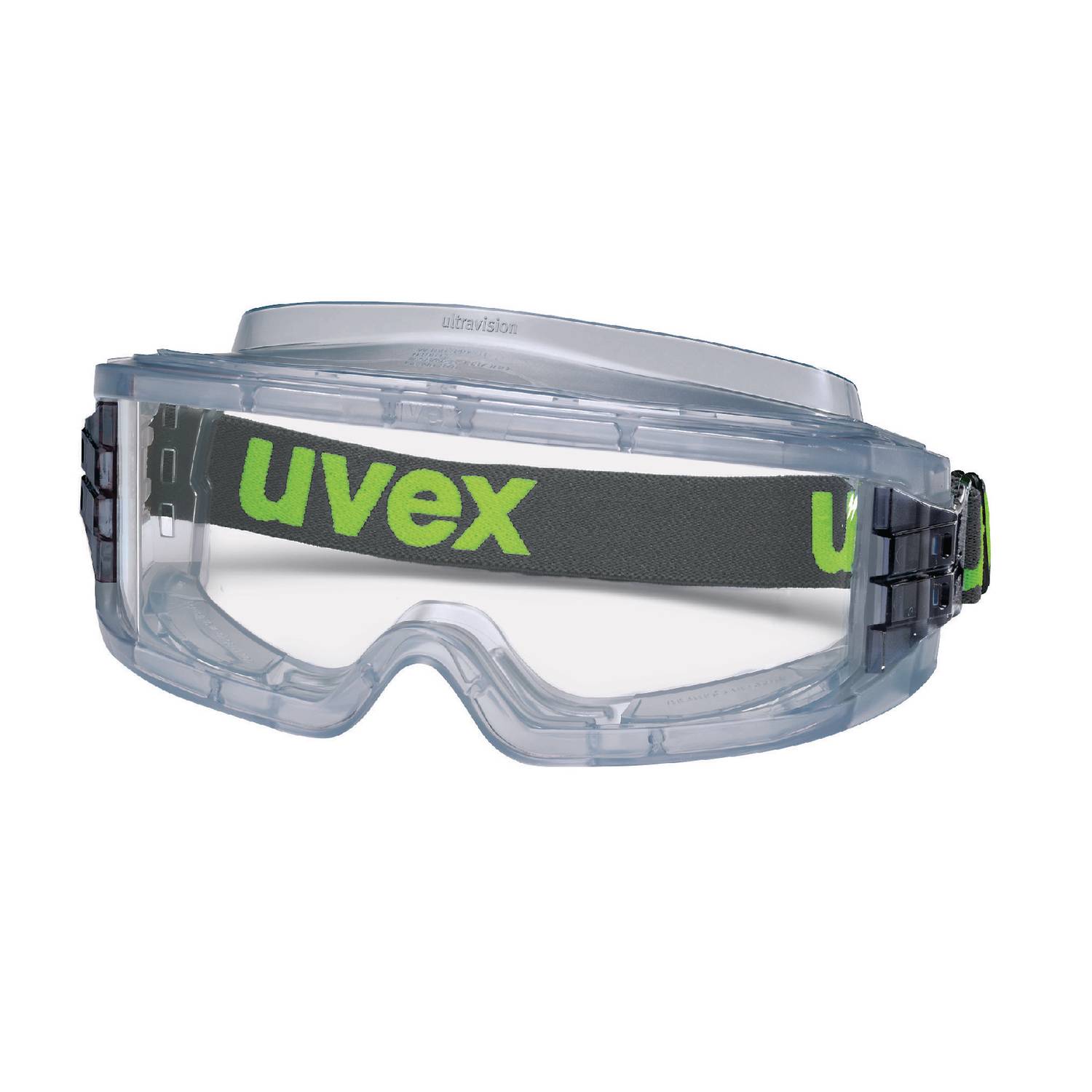 Uvex Super Fit Supravision Excellence Schutzbrille - Transparent/Lime-Weiß-0